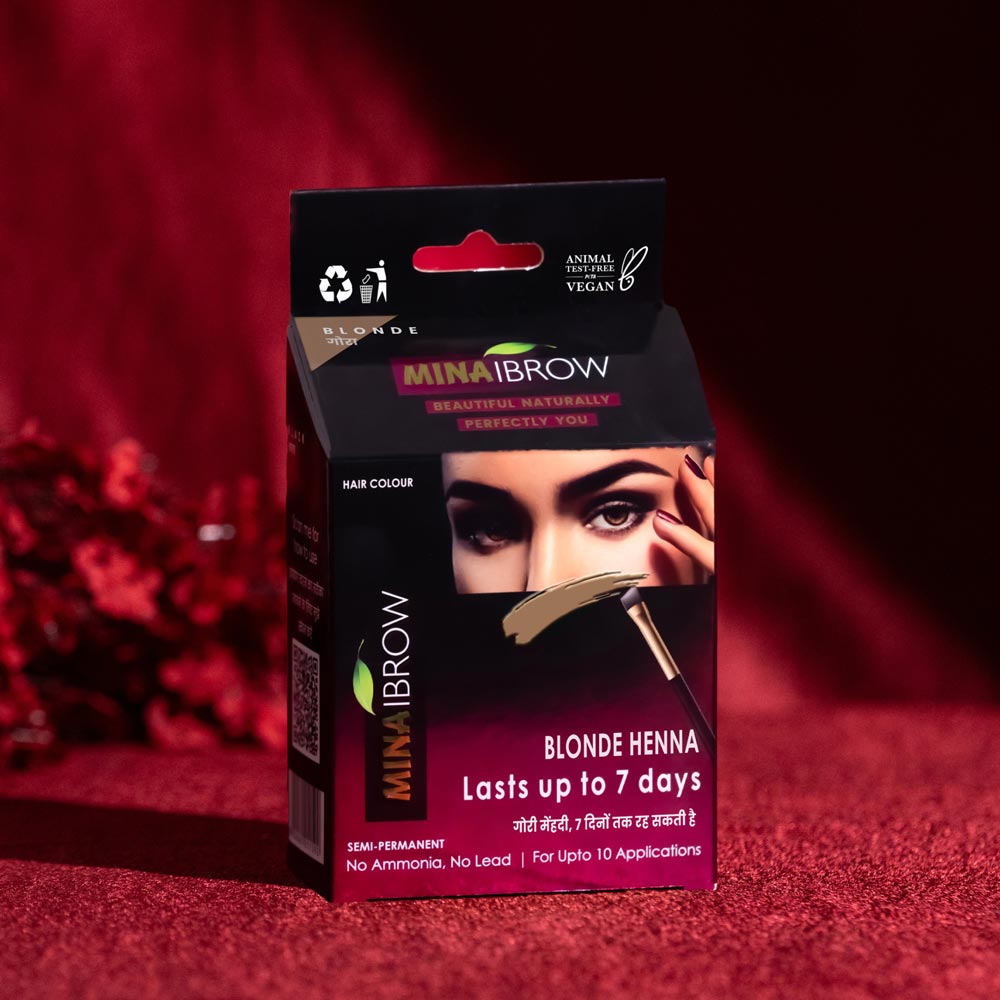 Blonde Henna Ibrow Colour