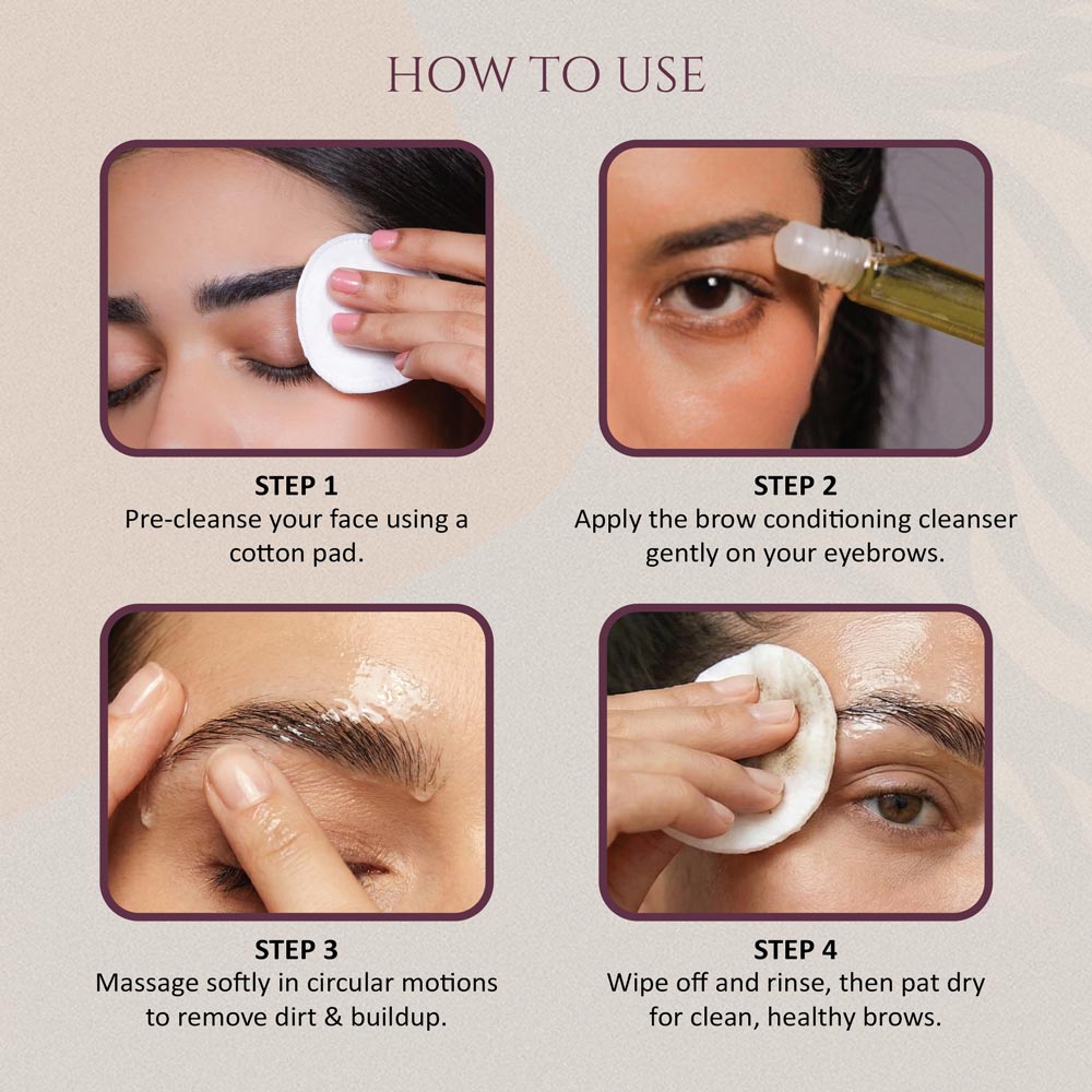 How to use steps of Nourishing oil