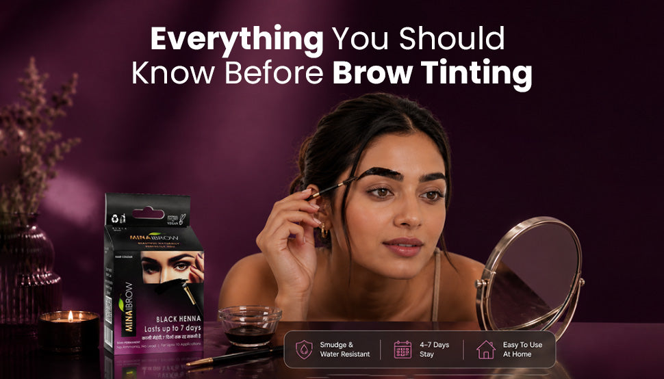 Everything you should know before brow tinting