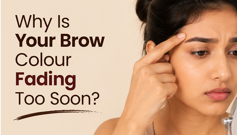 Why is your brow colour fading too soon