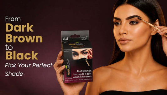 How to choose the right eyebrow colour or shade based on skin tone