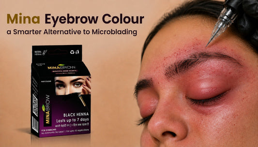 Microblading eyebrows