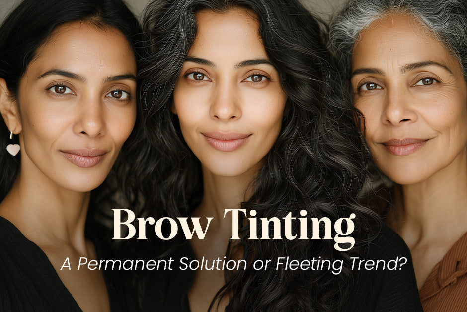 Brow tinting