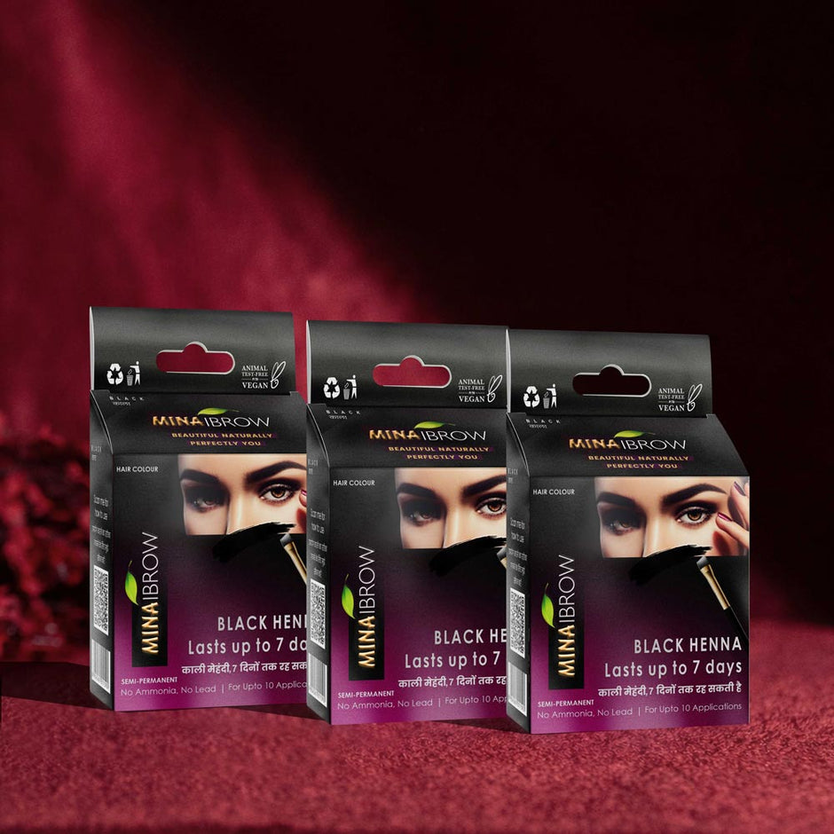 Henna Brow Color Kit Regular Pack | MinaIbrow – minaeyebrowtints