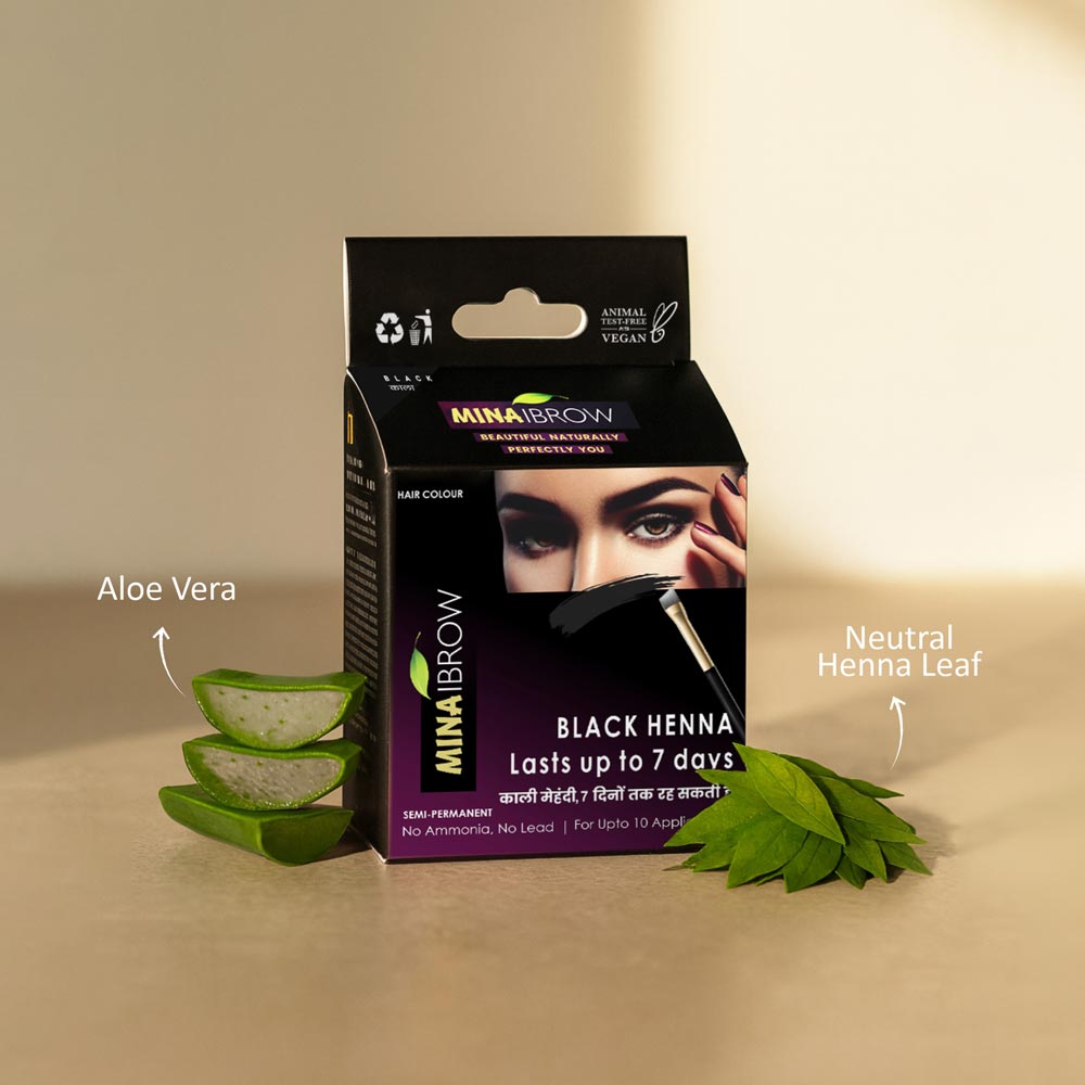 Black henna Ibrow Colour