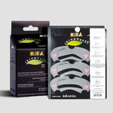 Black Eyebrow Henna & Grooming Stencils Combo