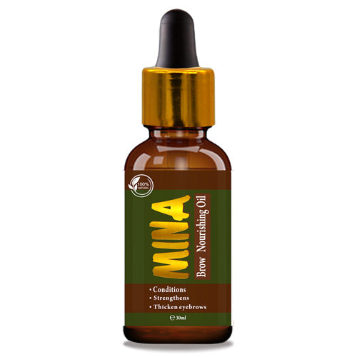 Light Brown Henna Brow Tint With Henna Tinting Brush | Brow Nourishing Oil 30ml