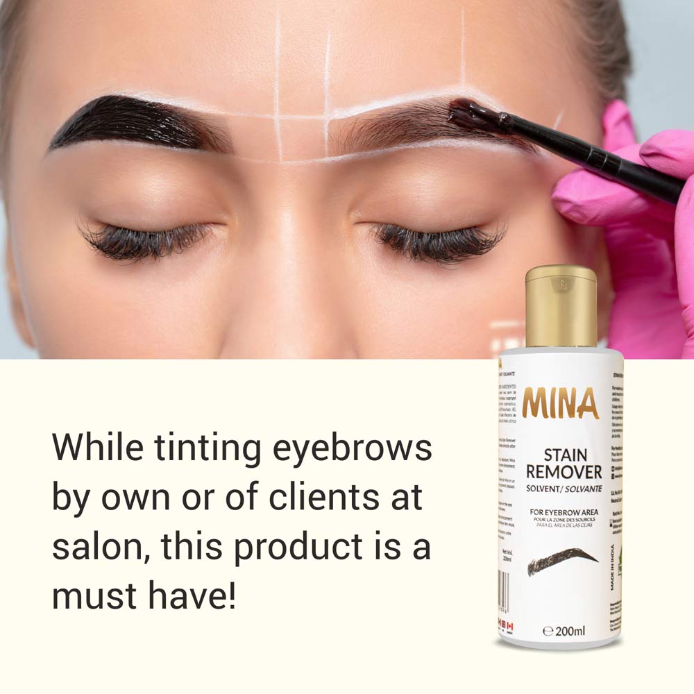 Stain remover ibrowhenna