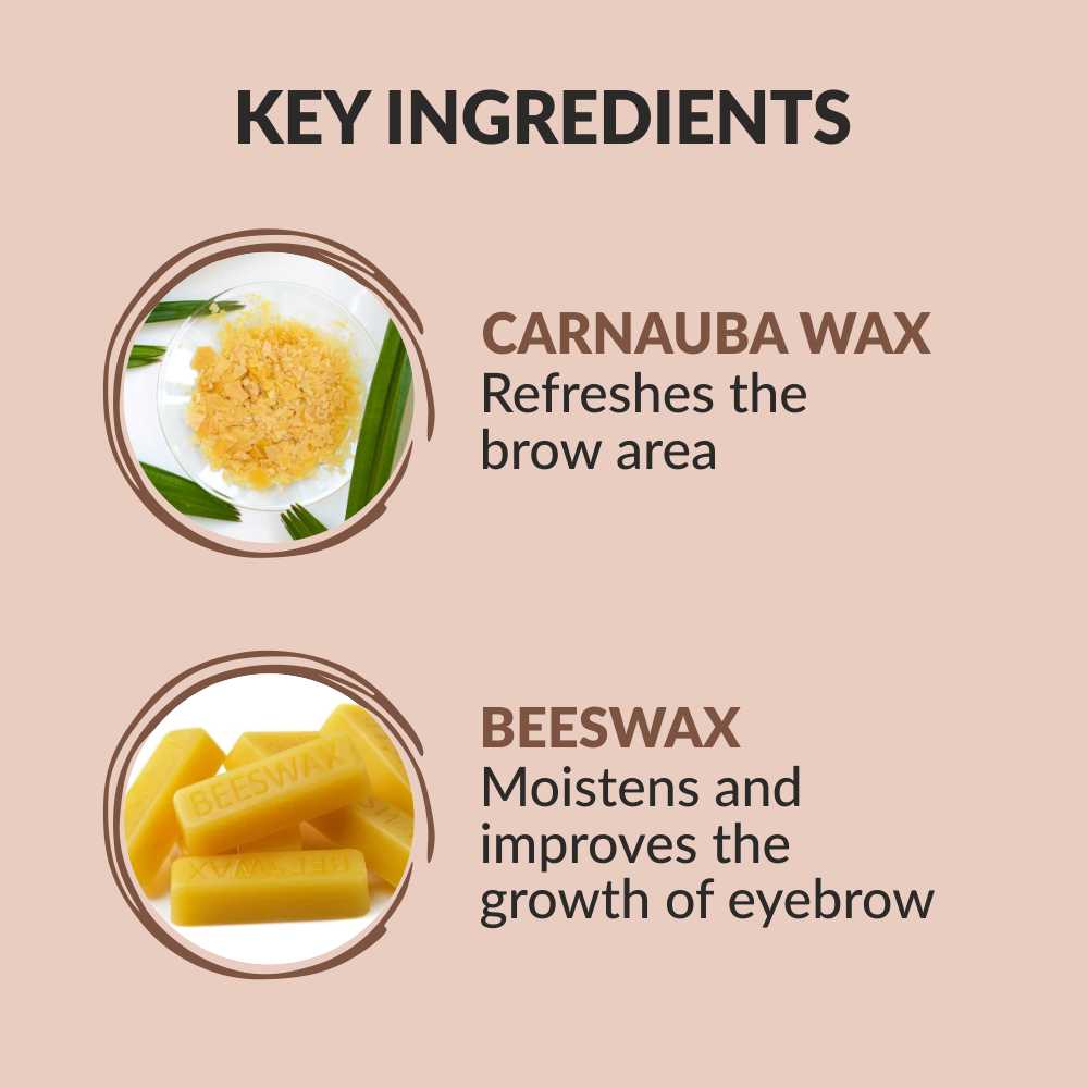brow paste key ingredients