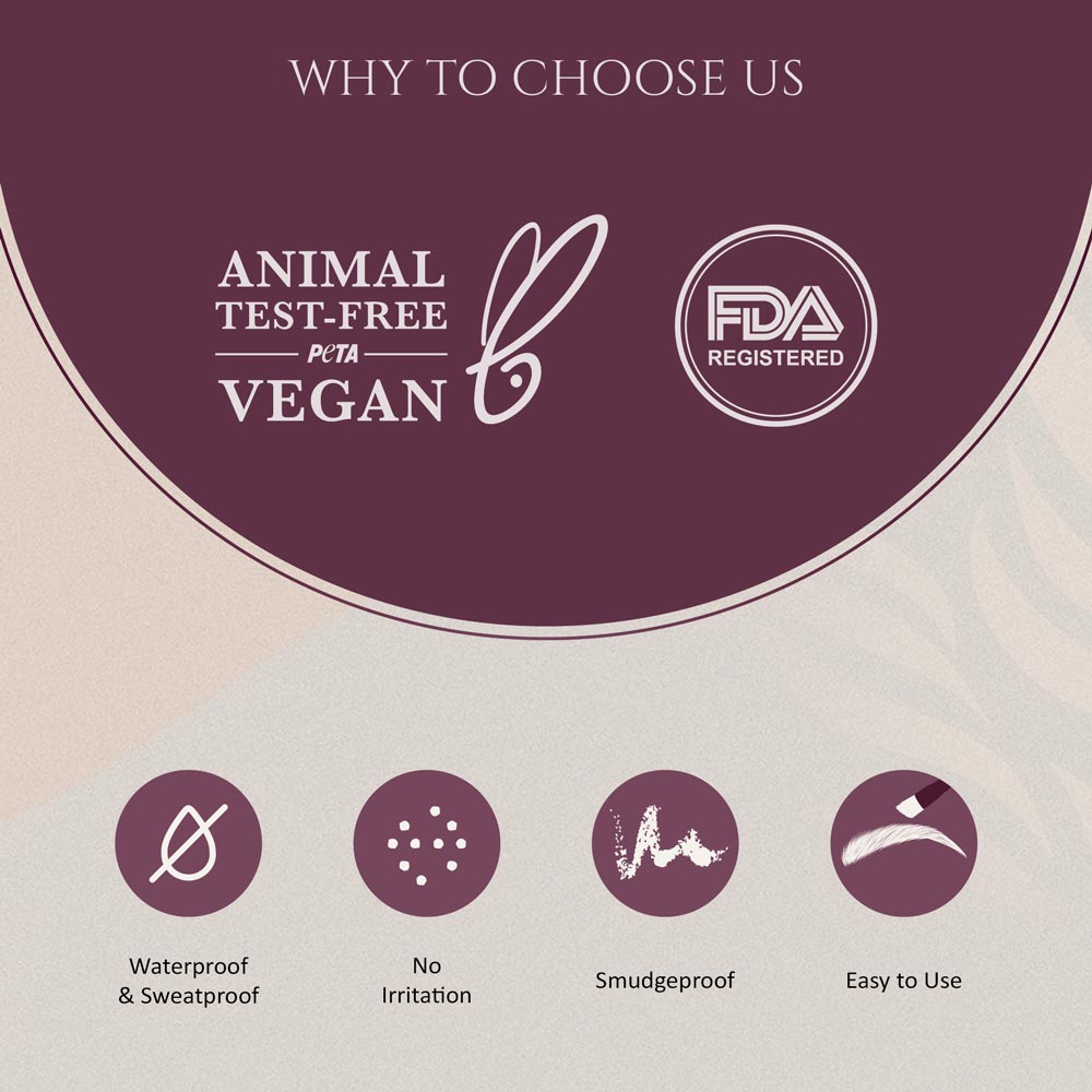 Why choose Mina Ibrow for No Irritation