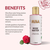 Brow Rose Water For Henna Fixing Solution - 200ml