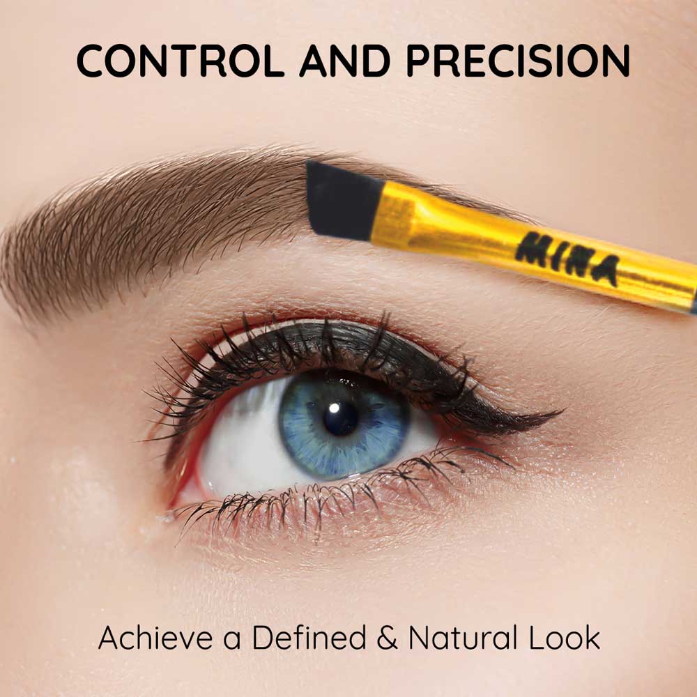Mina Ibrow Angled Eyebrow Tinting Brush