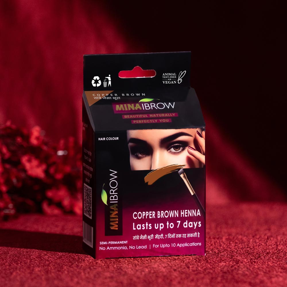 Copper Brown Henna Ibrow Colour
