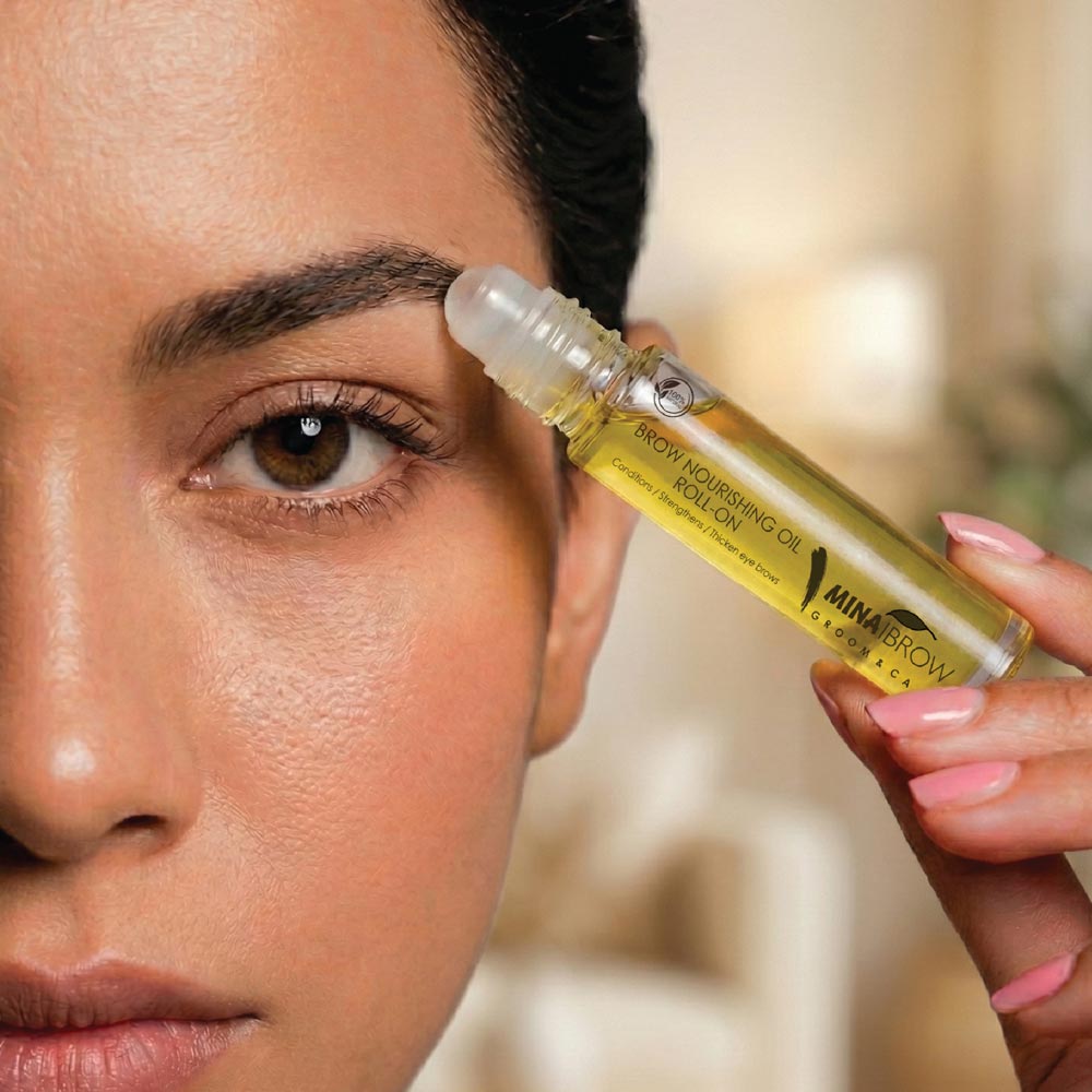Eyebrow growth oil