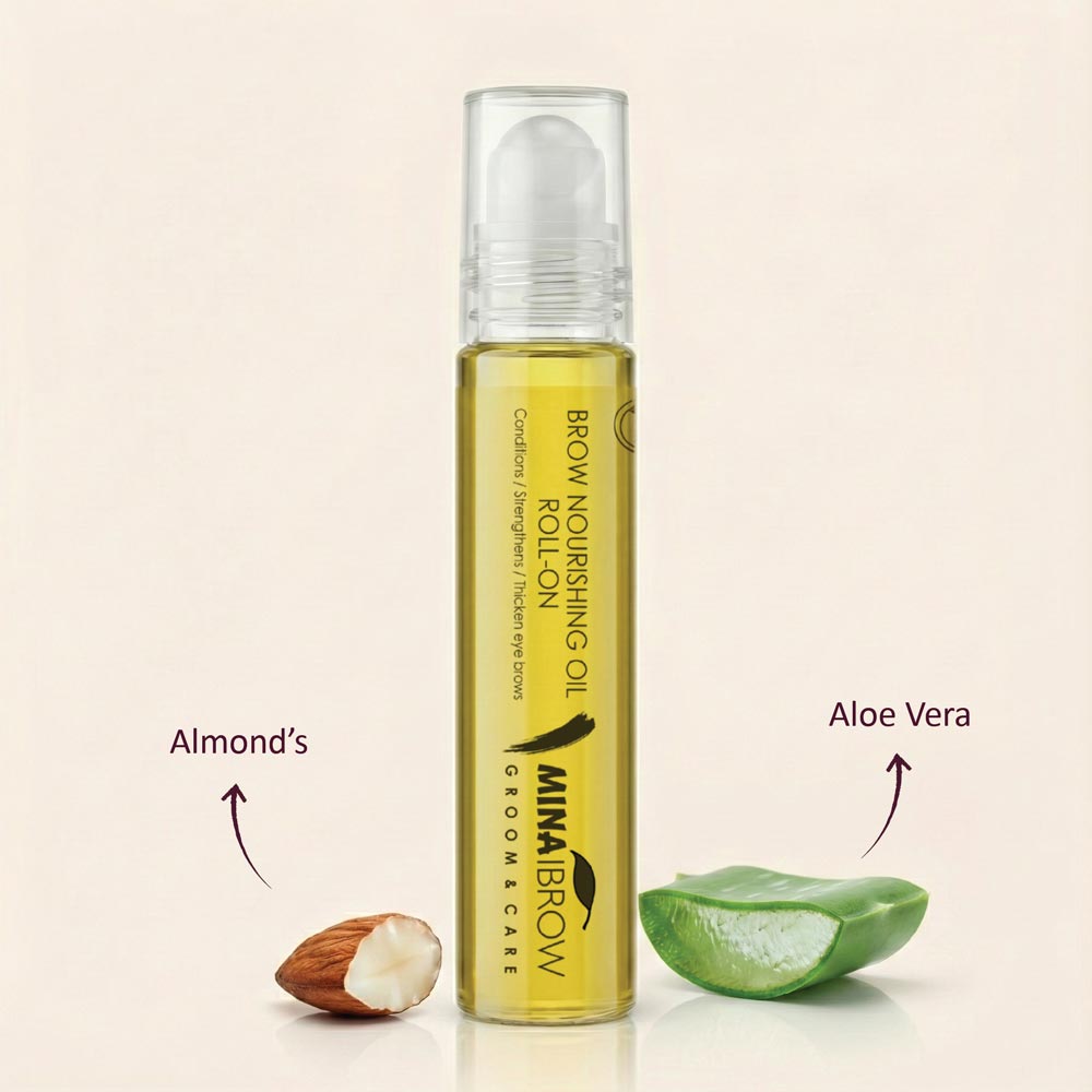 Brow nourishing oil roll on