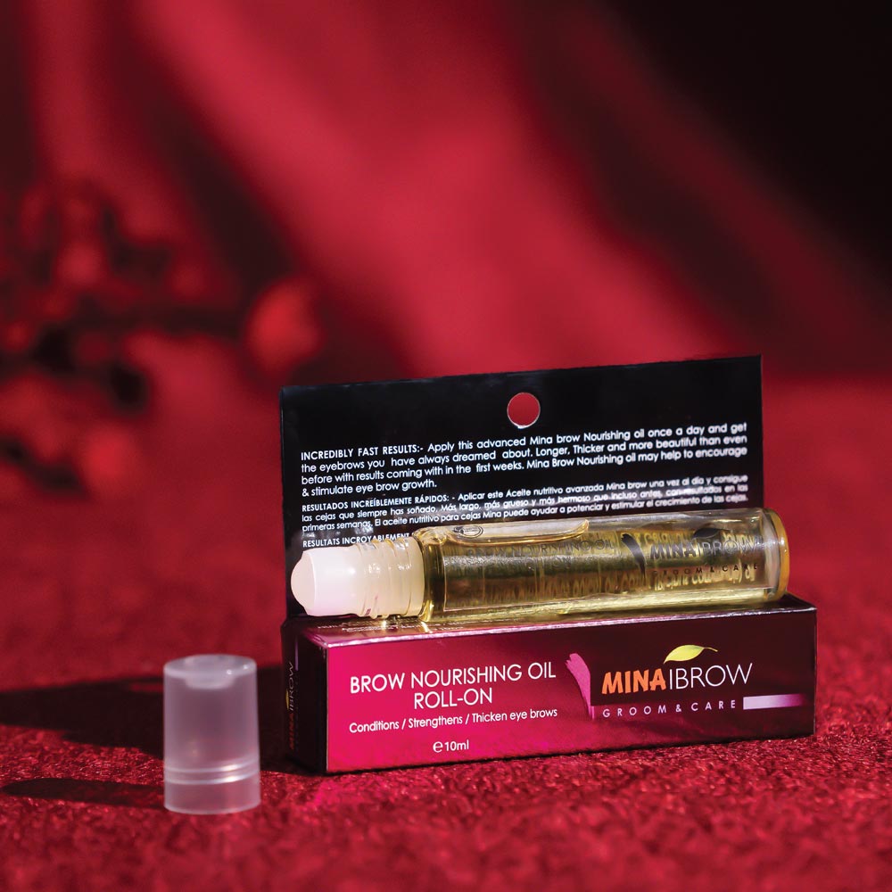 Eyebrow nourishing oil