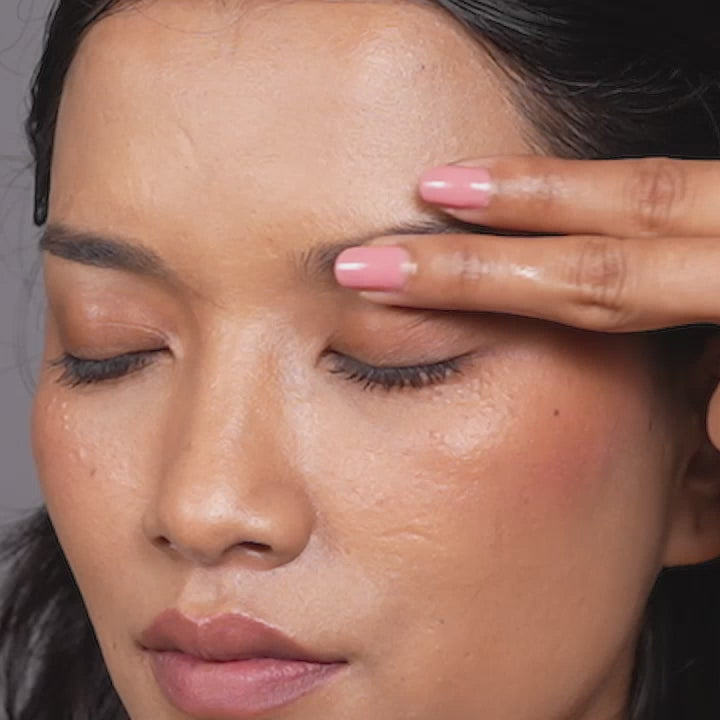 Rose water for eyebrows